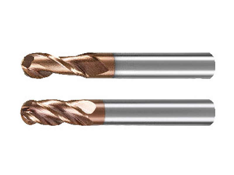 整體硬質合金2/4刃球頭立銑刀